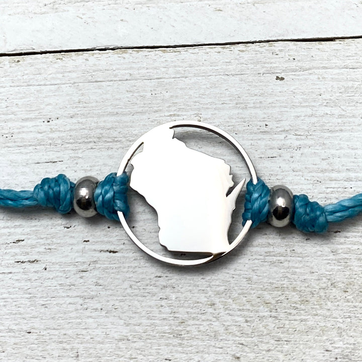 Wisconsin Pull Cord Bracelet - Be Inspired UP