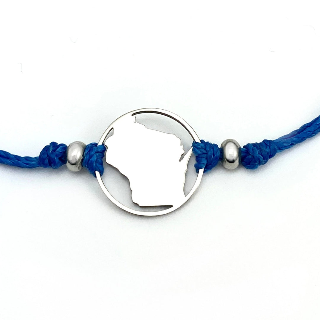 Wisconsin Pull Cord Bracelet - Be Inspired UP